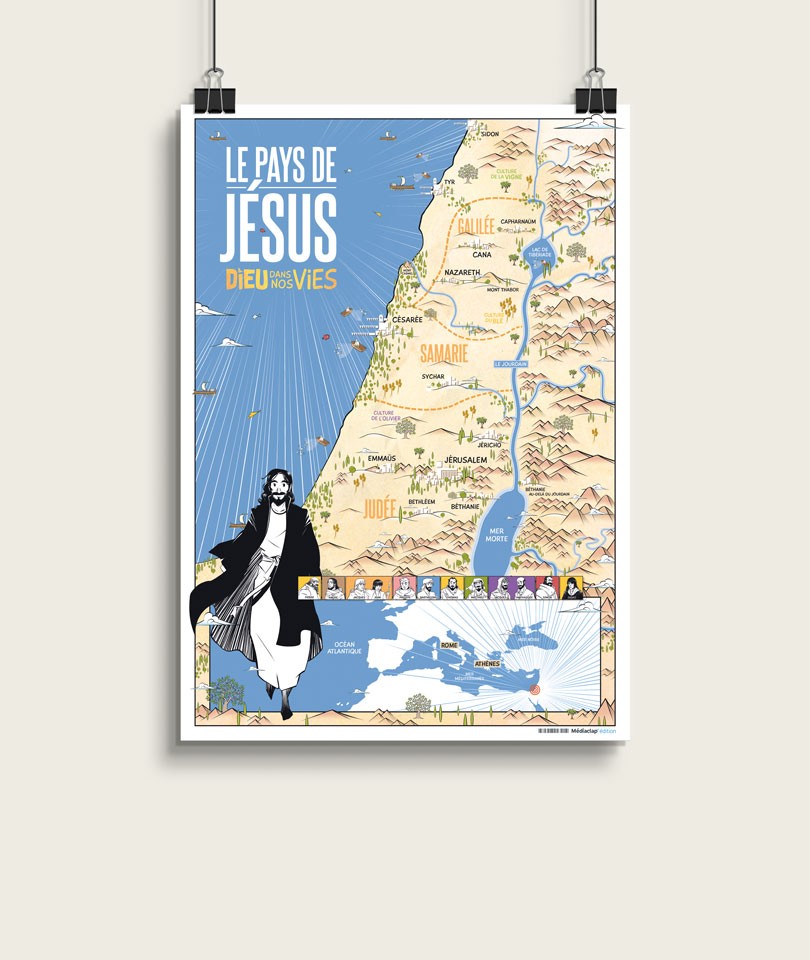 Dieu dans nos vies / Poster Le pays de Jésus