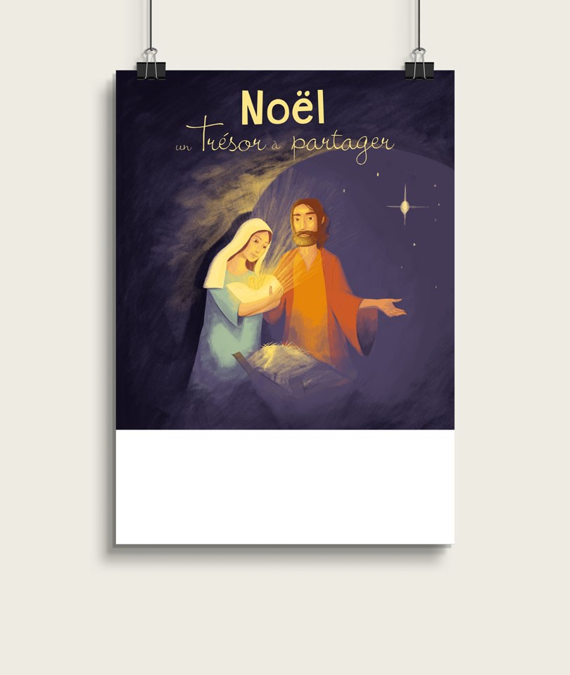 NOËL - un Trésor à partager / Affiche A3