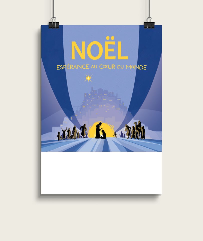 NOËL - Espérance au coeur du monde / Affiche A3