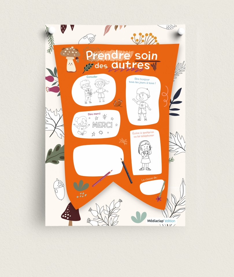 Écolien / Lot de posters Écolien - Vivre ensemble